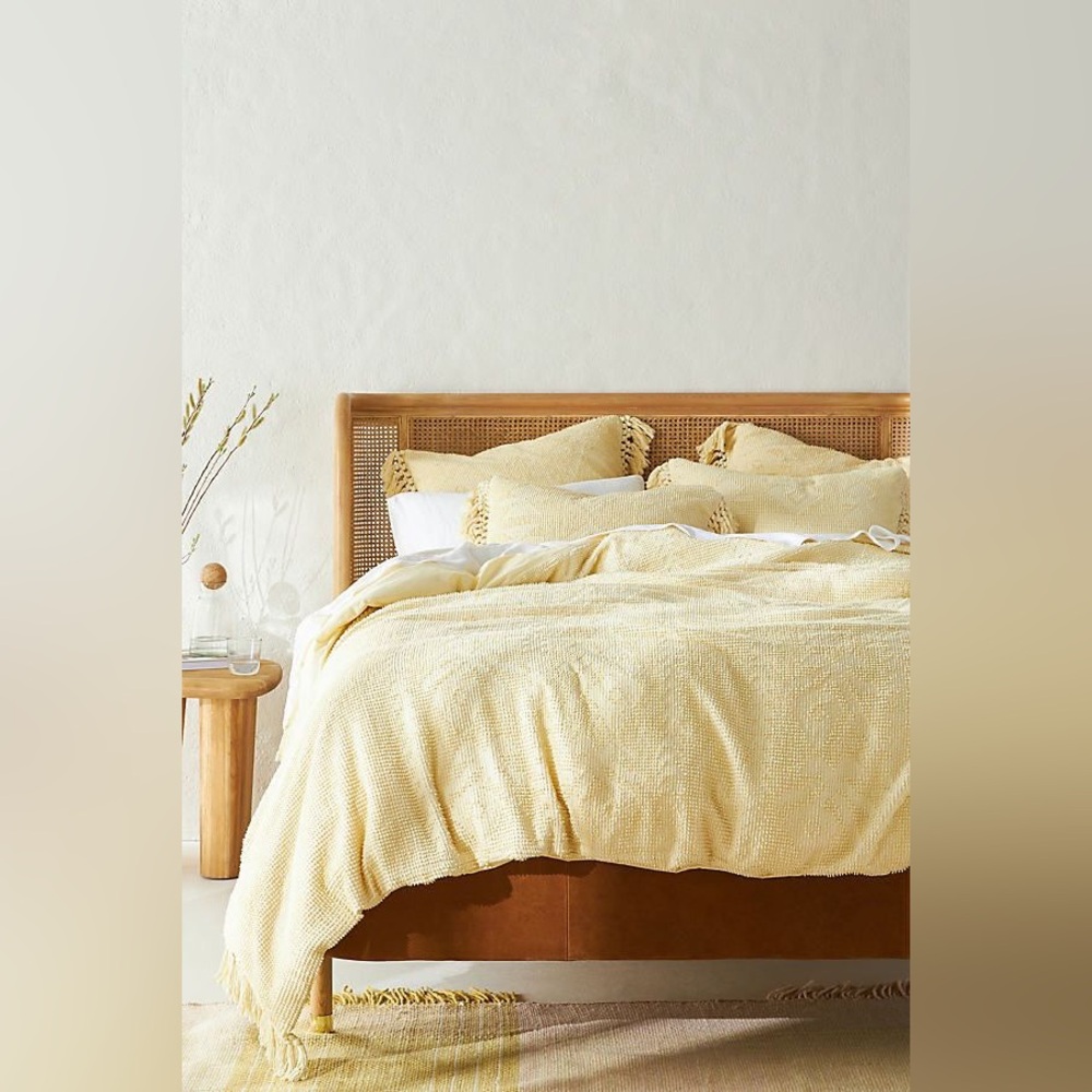 Anthropologie - Woven Brontë Duvet Cover and Shams
